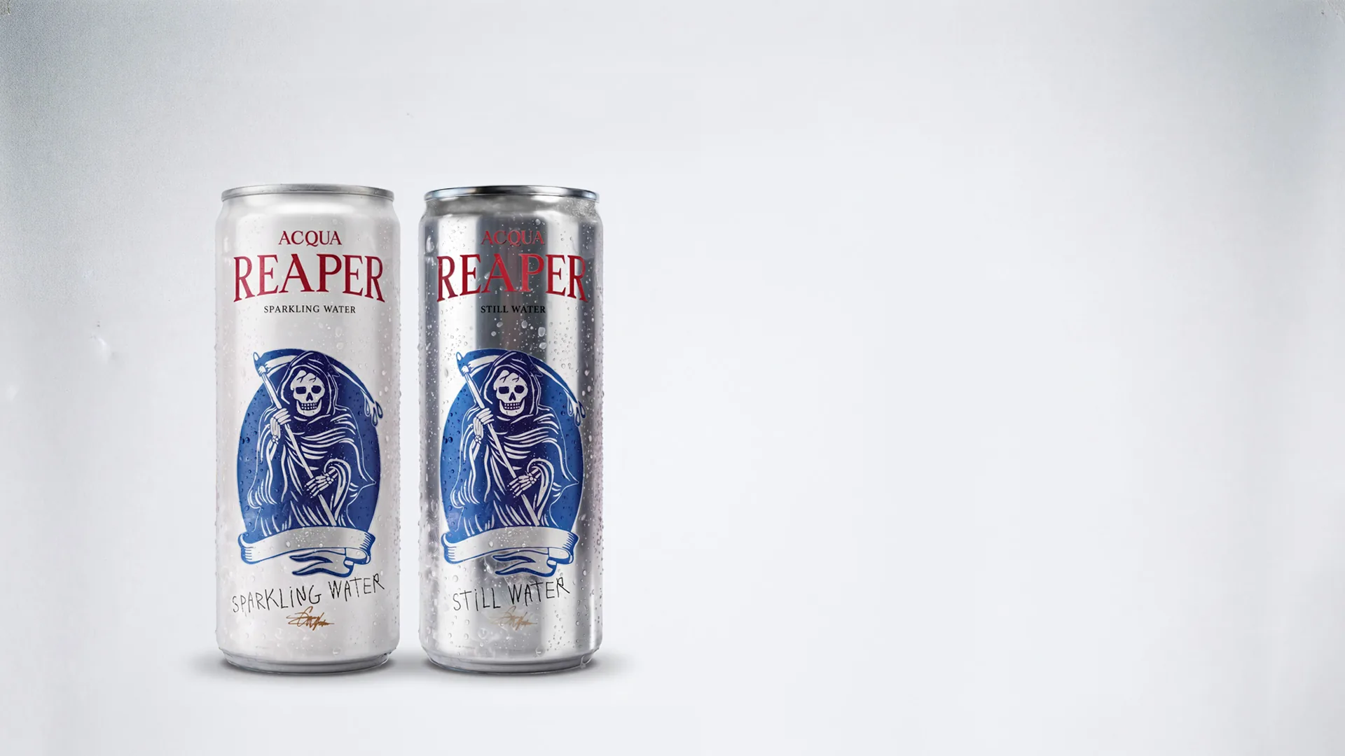 Zwei Dosen: Sparkling Water und Still Water